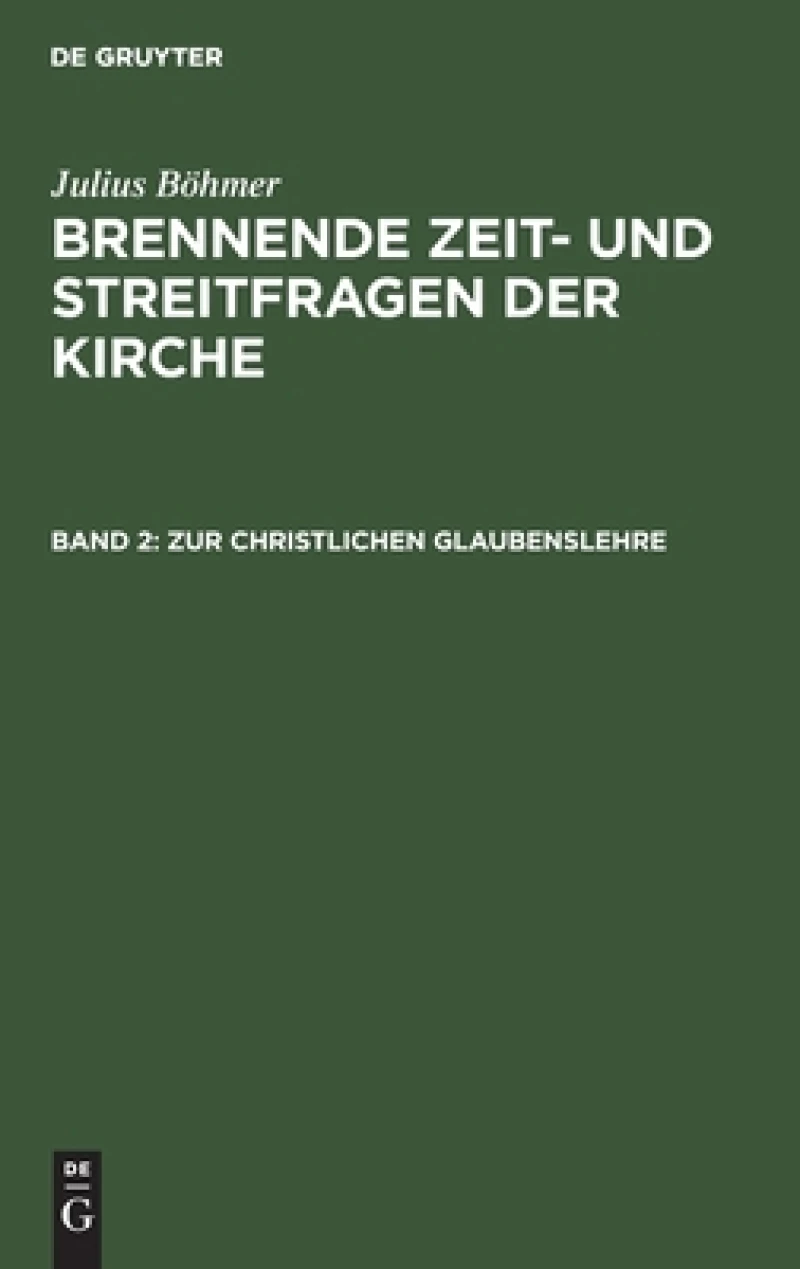 Zur Christlichen Glaubenslehre