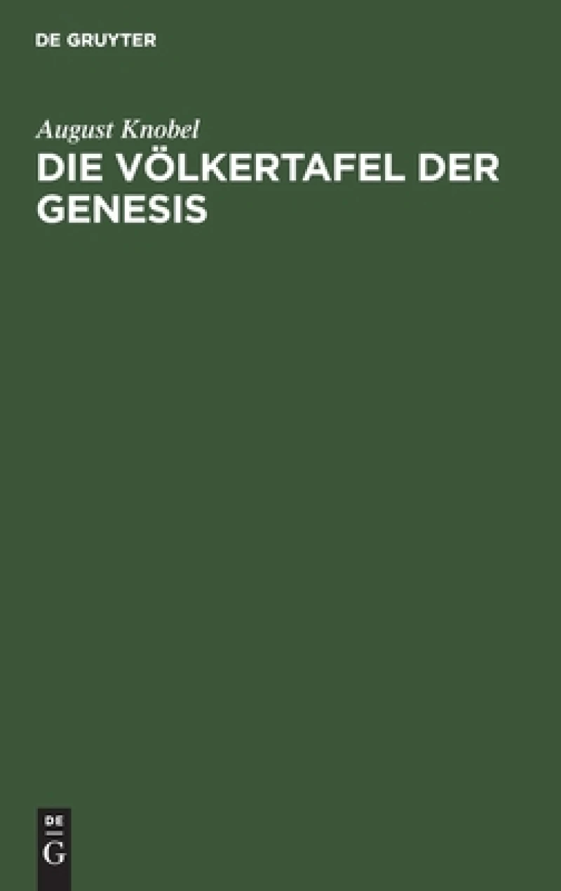 Völkertafel der Genesis