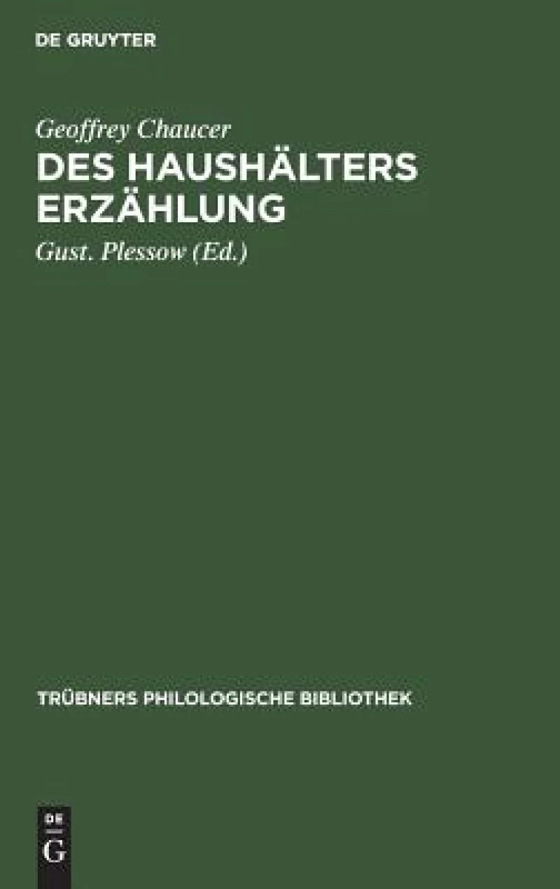 Des Haushälters Erzählung