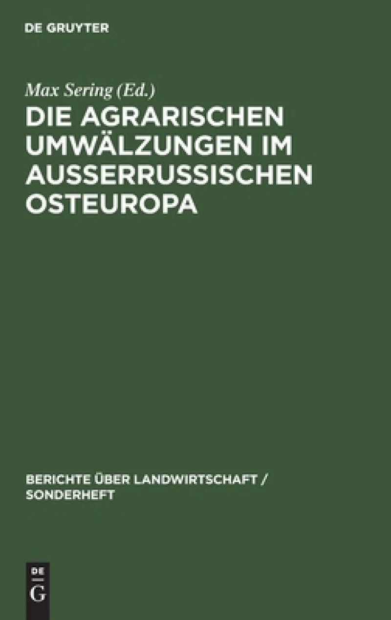 agrarischen Umwälzungen im außerrussischen Osteuropa