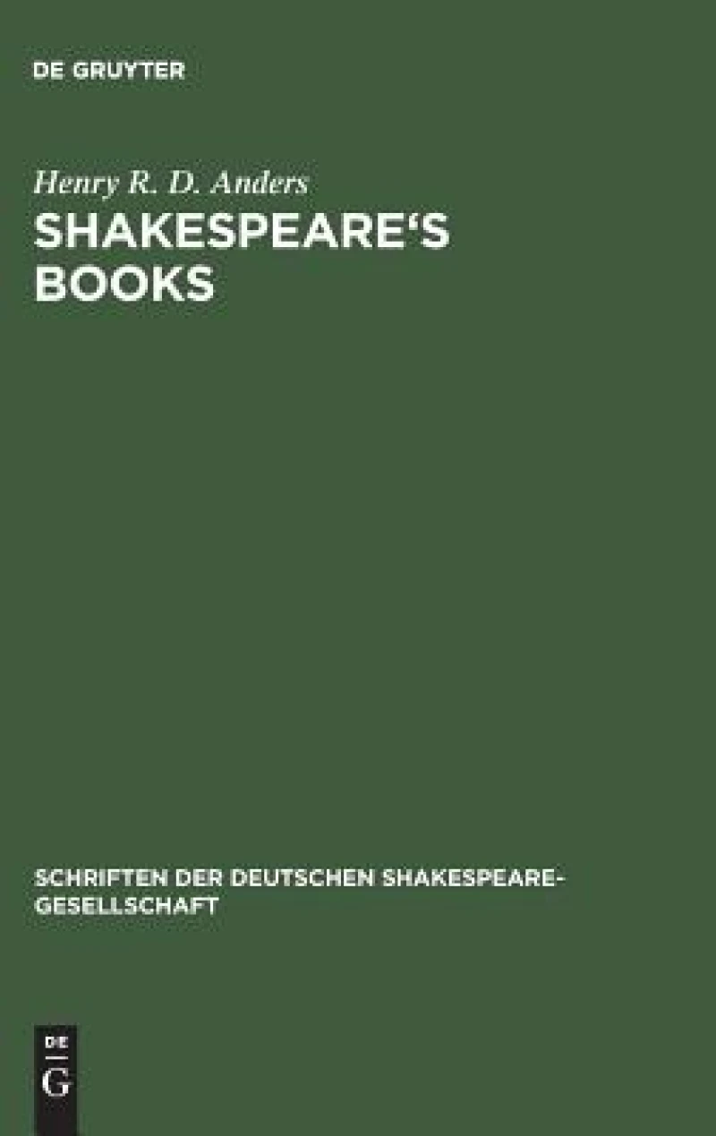 Shakespeare''s books