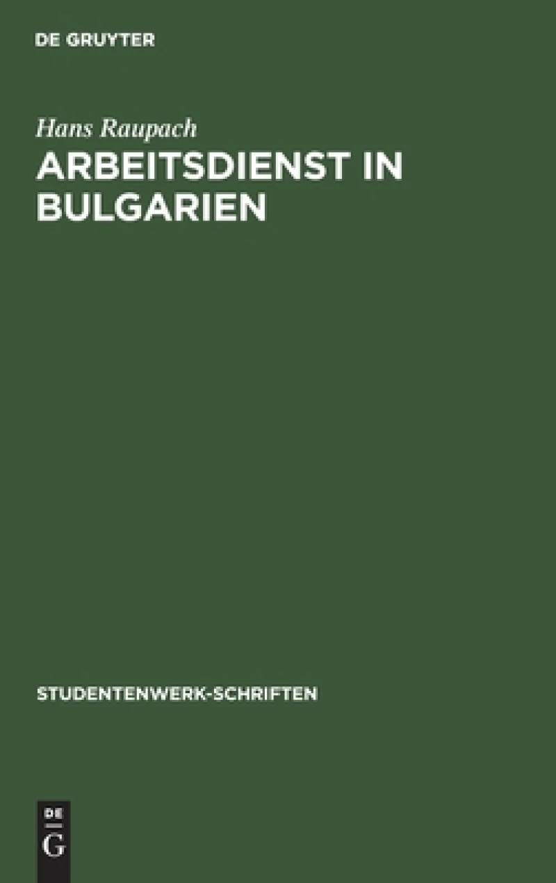 Arbeitsdienst in Bulgarien