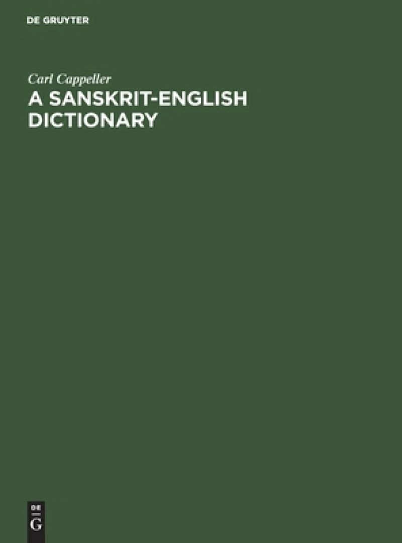 A Sanskrit-english Dictionary