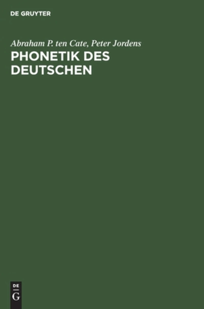 Phonetik Des Deutschen