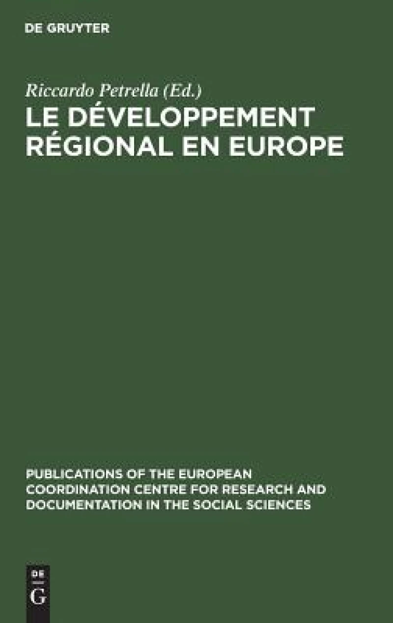 Le Développement Régional En Europe