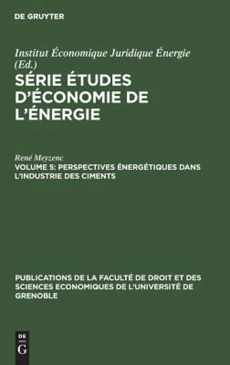 Perspectives Énergétiques Dans L''industrie Des Ciments