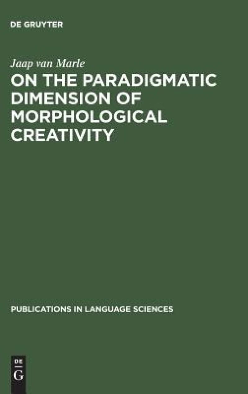 On the Paradigmatic Dimension of Morphological Creativity