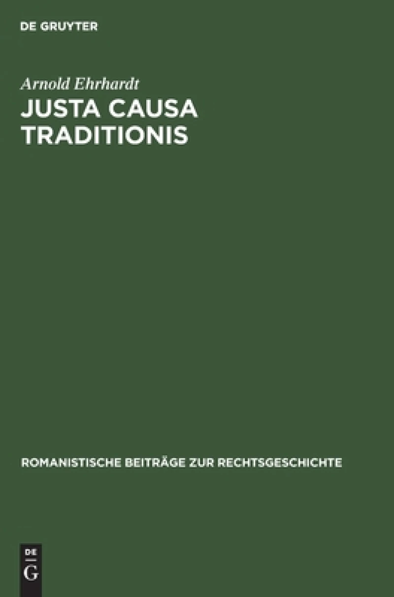 Justa causa traditionis