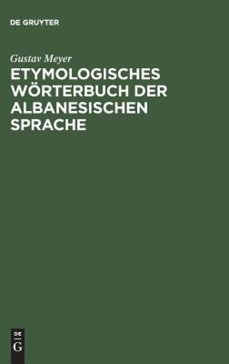 Etymologisches Wörterbuch der albanesischen Sprache