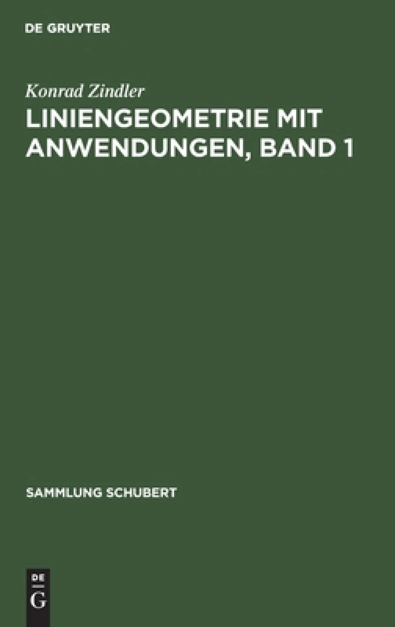 Liniengeometrie Mit Anwendungen