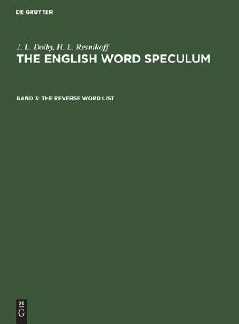 The Reverse Word List