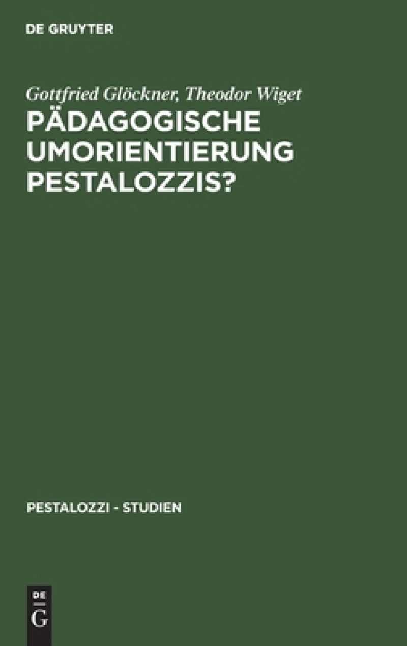 Pädagogische Umorientierung Pestalozzis?