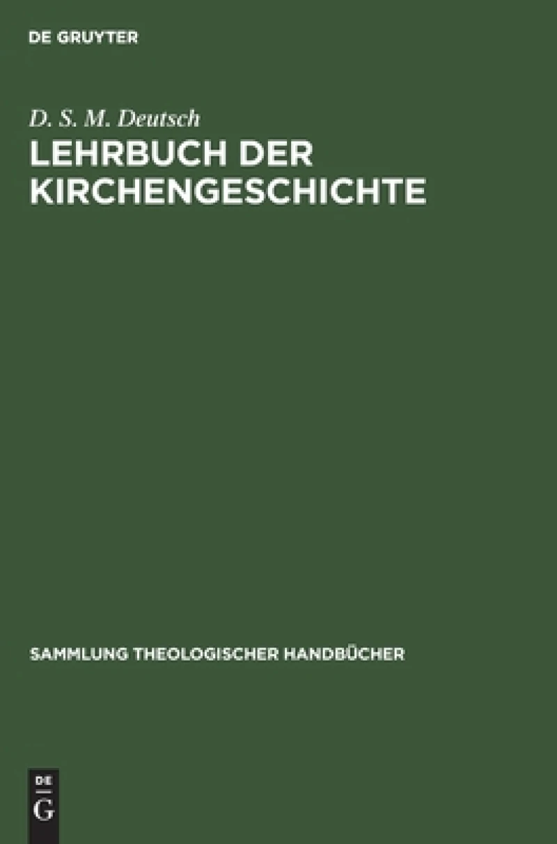Lehrbuch Der Kirchengeschichte
