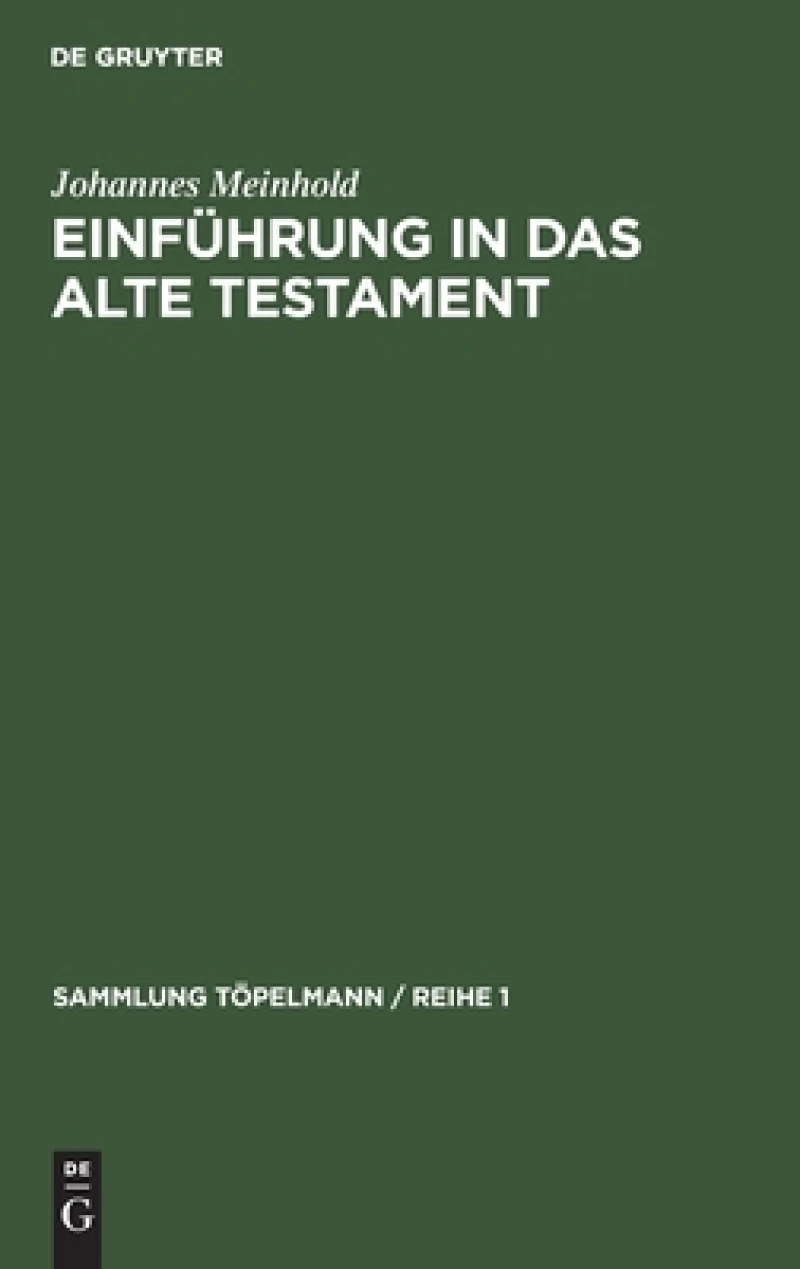 Einführung in das Alte Testament