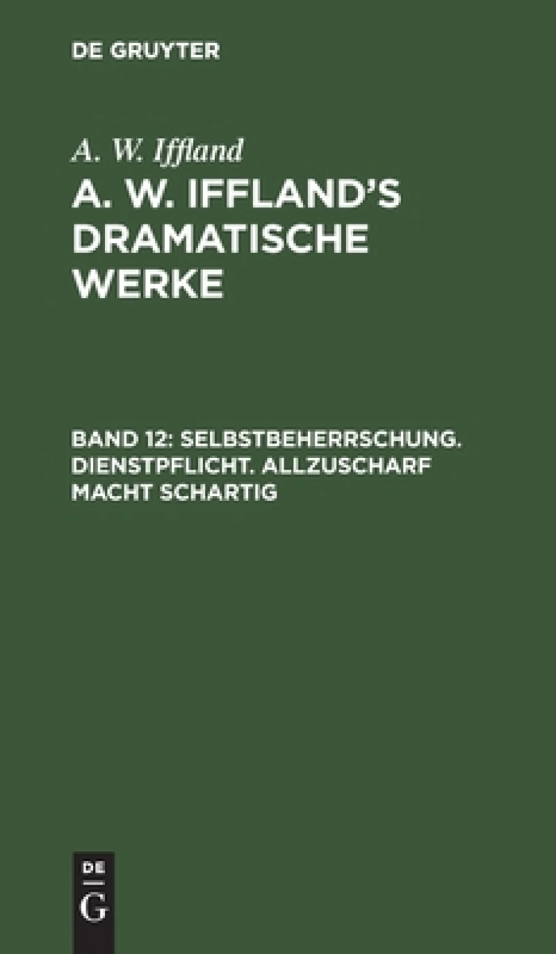 Selbstbeherrschung. Dienstpflicht. Allzuscharf macht schartig