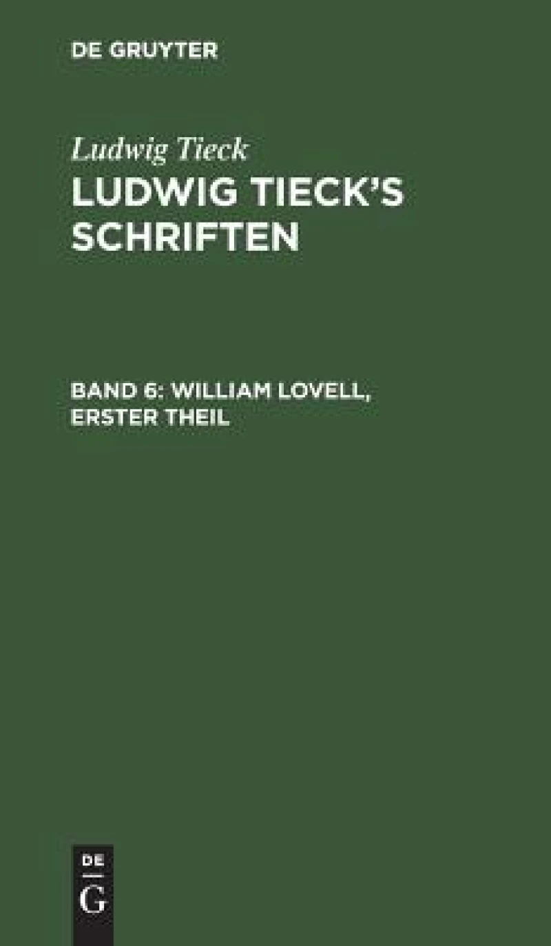 William Lovell, Erster Theil
