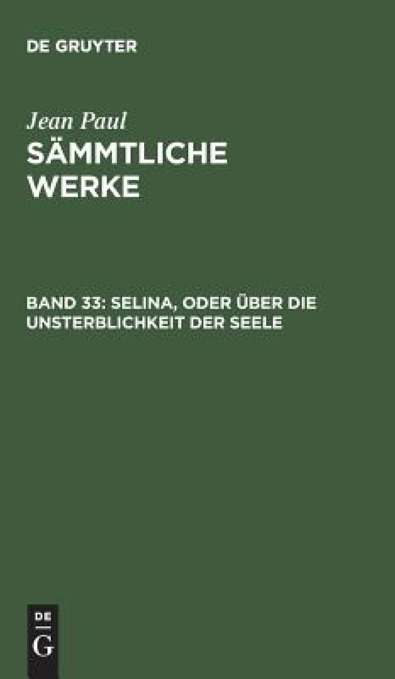 Selina, oder über die Unsterblichkeit der Seele