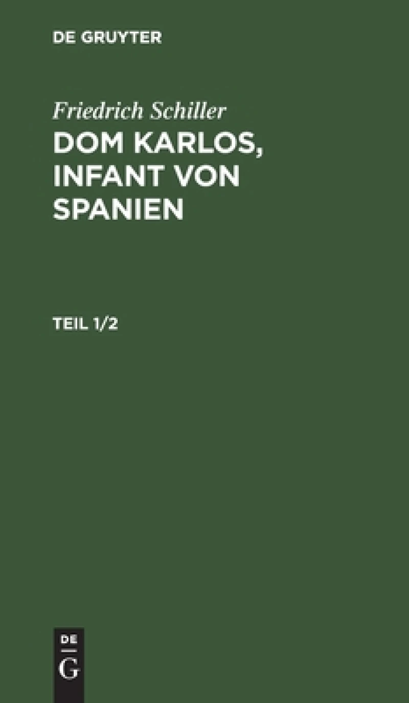Dom Karlos, Infant von Spanien. Teil 1/2