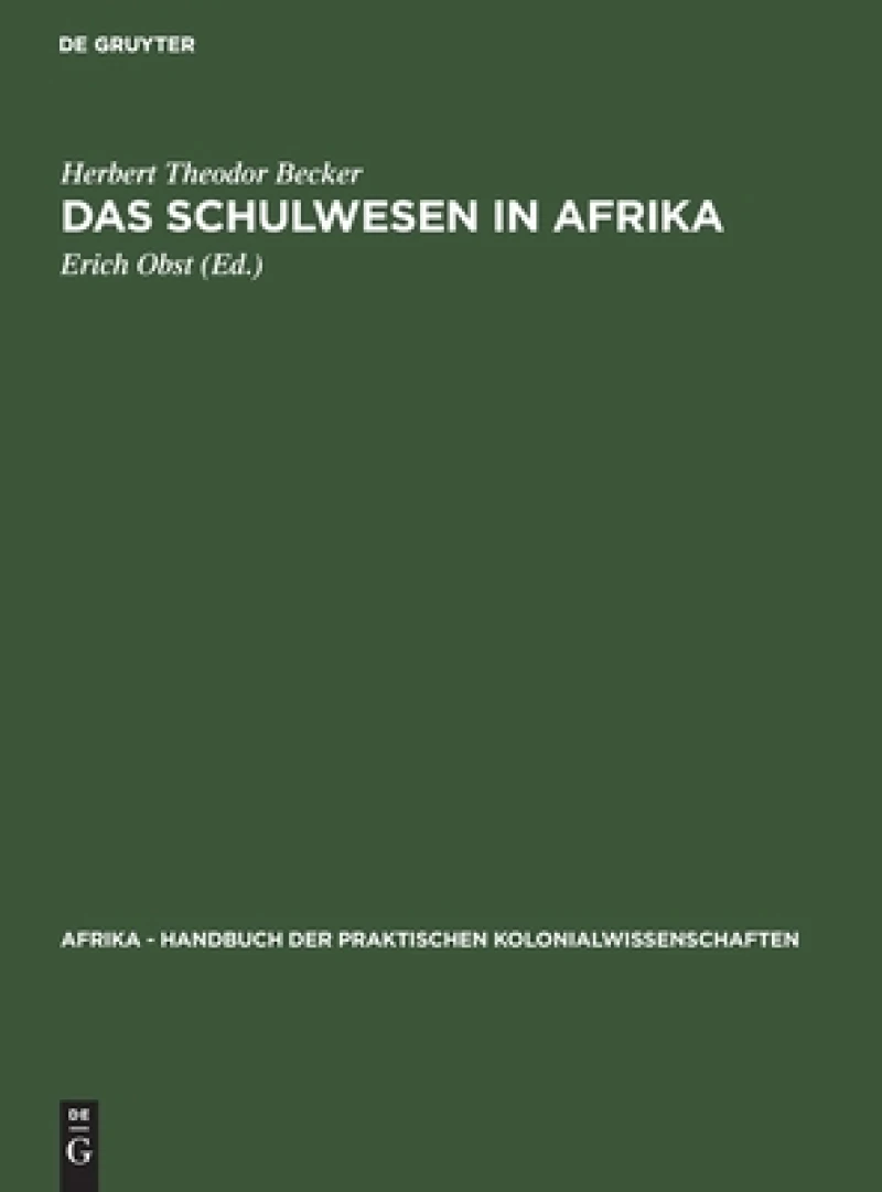 Schulwesen in Afrika