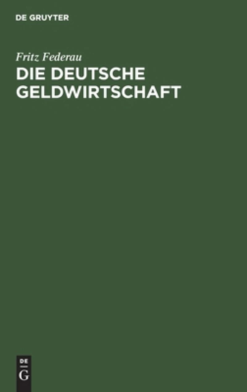 deutsche Geldwirtschaft