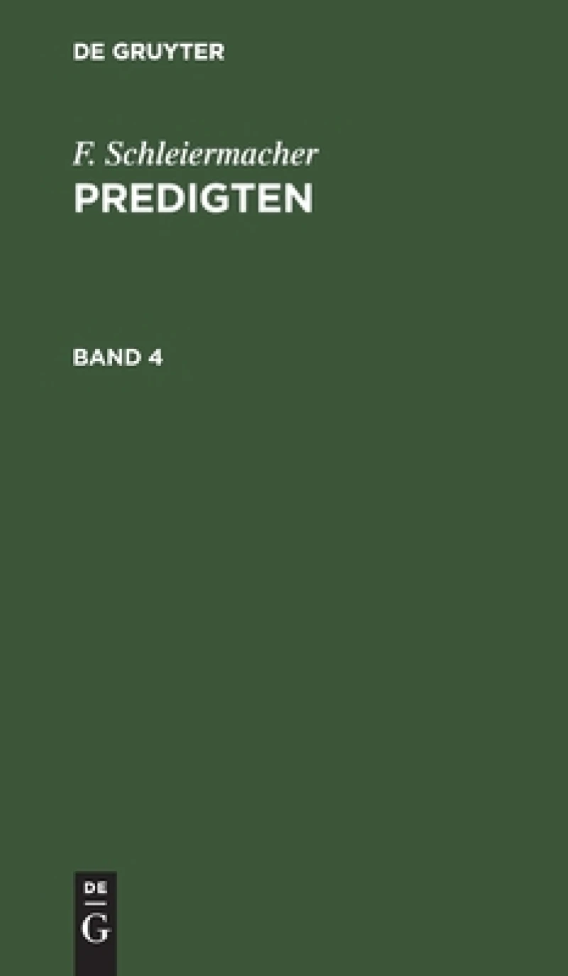 Predigten. Band 4
