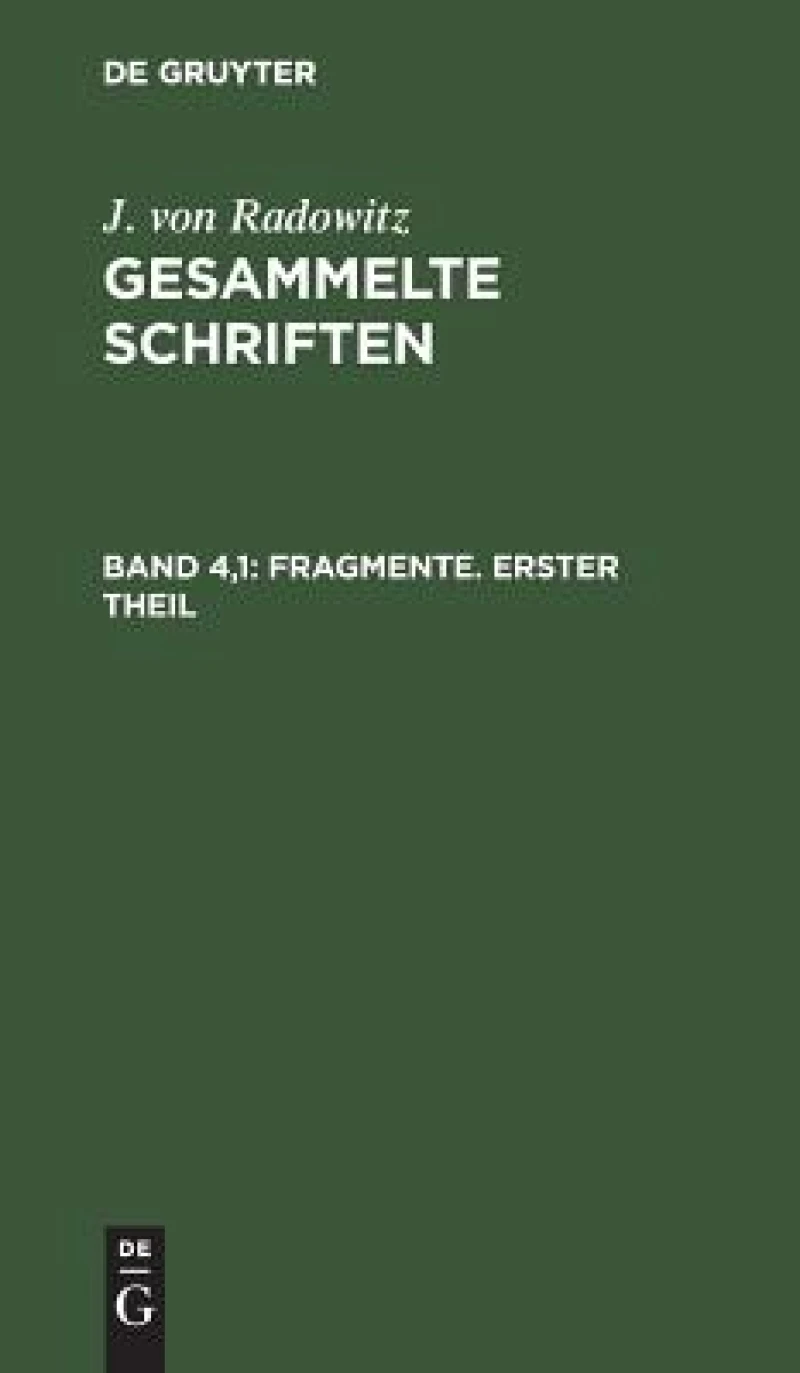 Fragmente, Teil 1