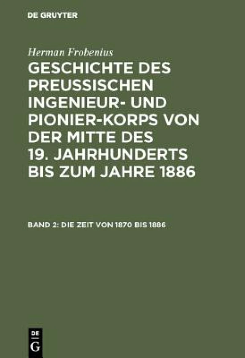Zeit von 1870 bis 1886