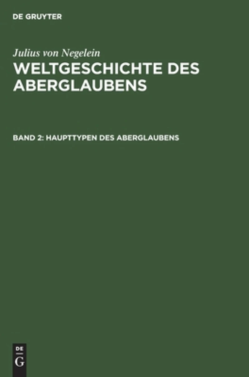 Haupttypen des Aberglaubens