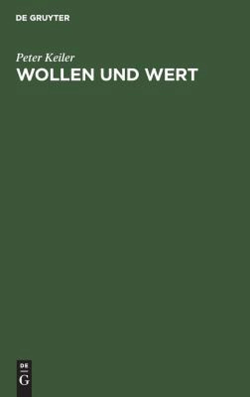 Wollen und Wert