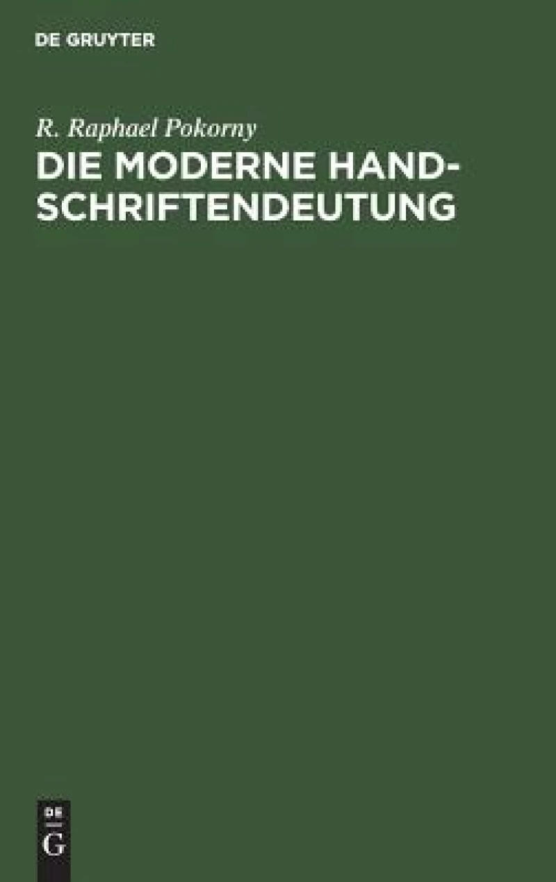 moderne Handschriftendeutung