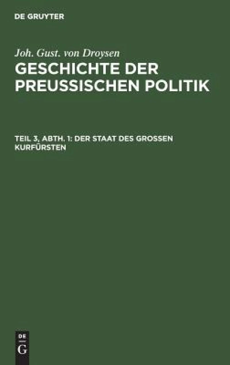 Staat des grossen Kurfürsten