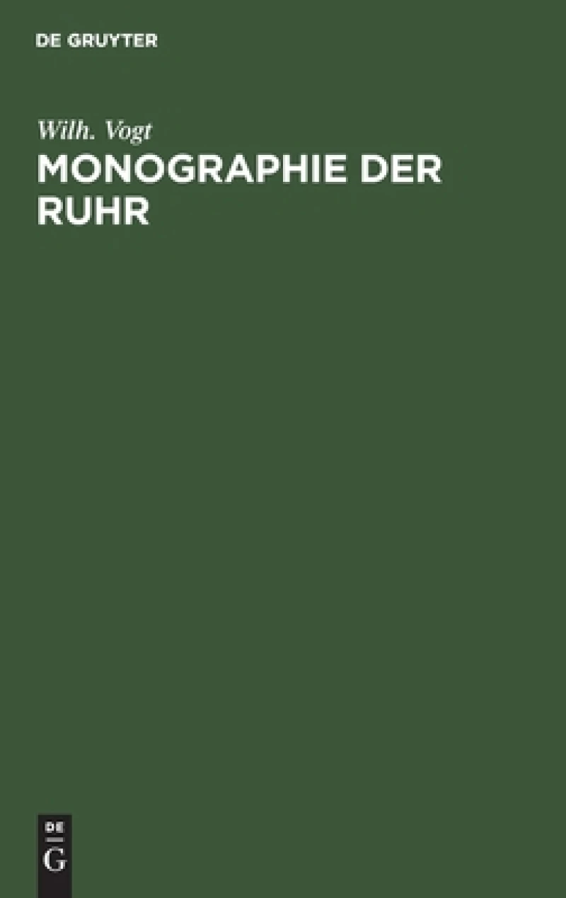 Monographie Der Ruhr