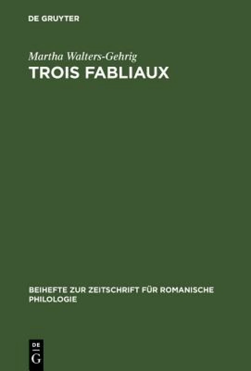 Trois fabliaux