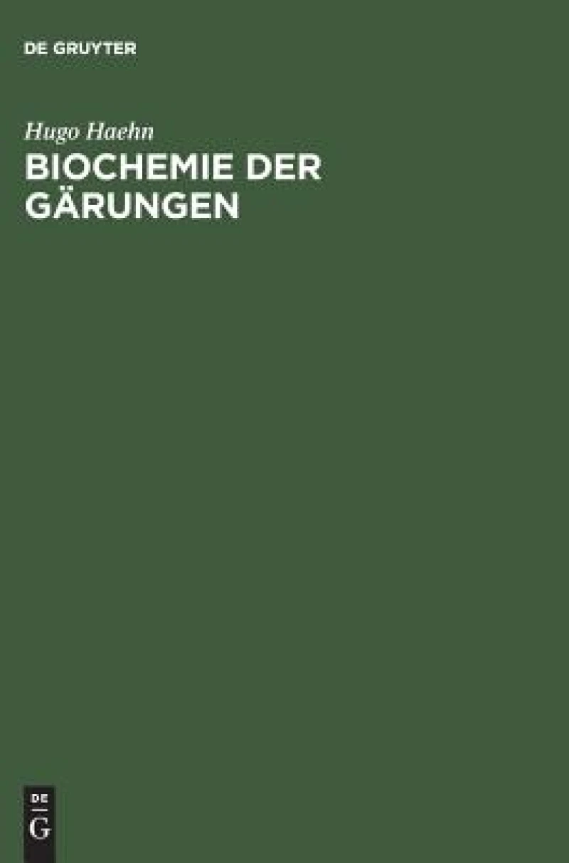 Biochemie der Gärungen