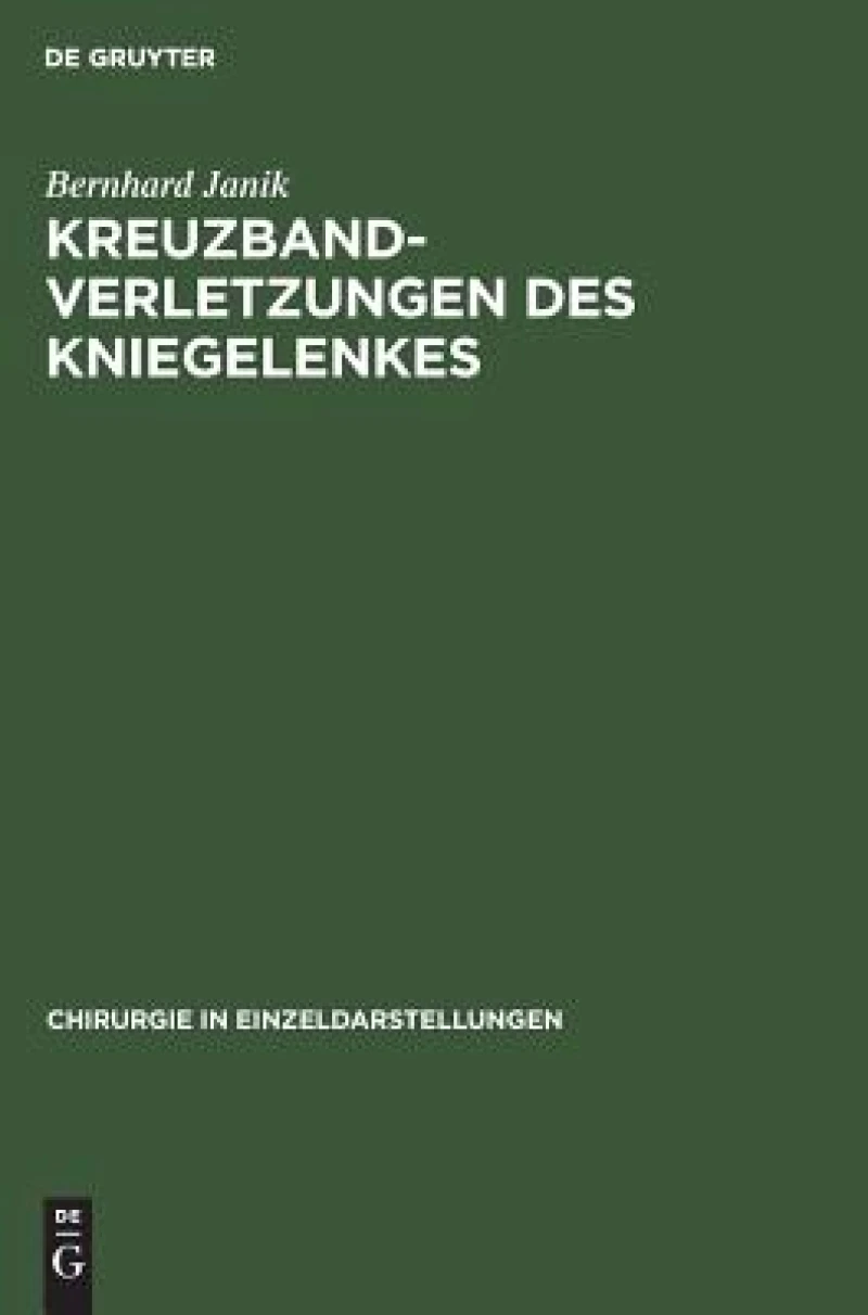 Kreuzbandverletzungen Des Kniegelenkes