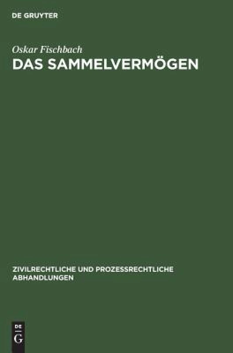 Das Sammelvermögen