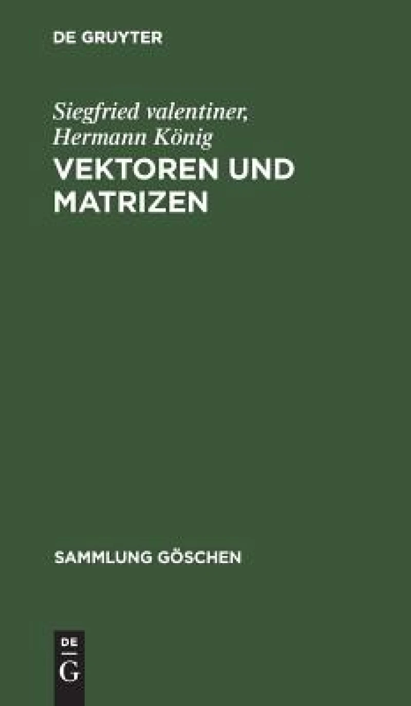 Vektoren Und Matrizen