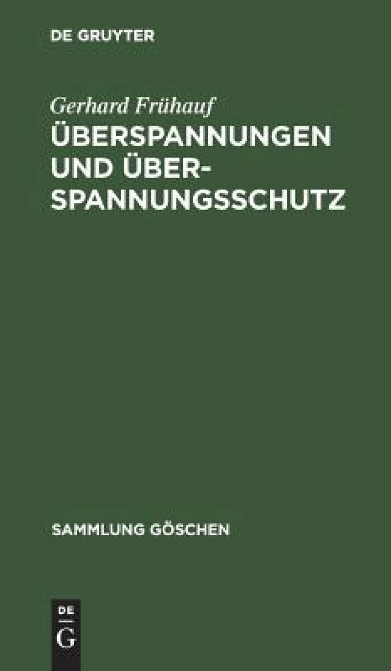 Überspannungen Und Überspannungsschutz