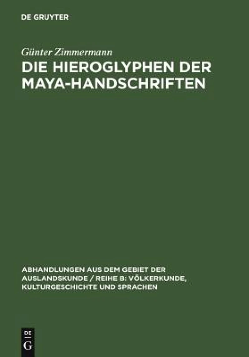 Hieroglyphen der Maya-Handschriften