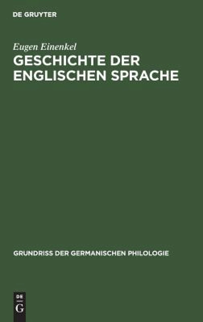 Geschichte der Englischen Sprache