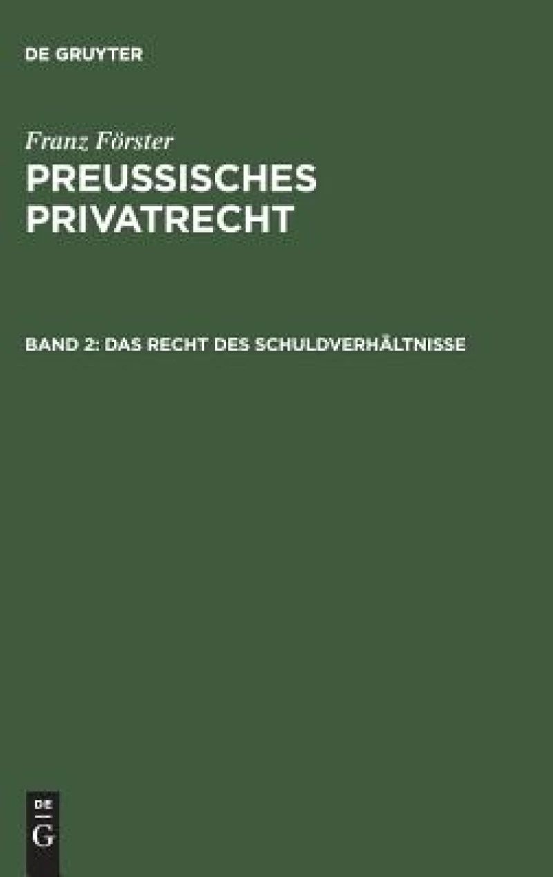 Recht des Schuldverhältnisse
