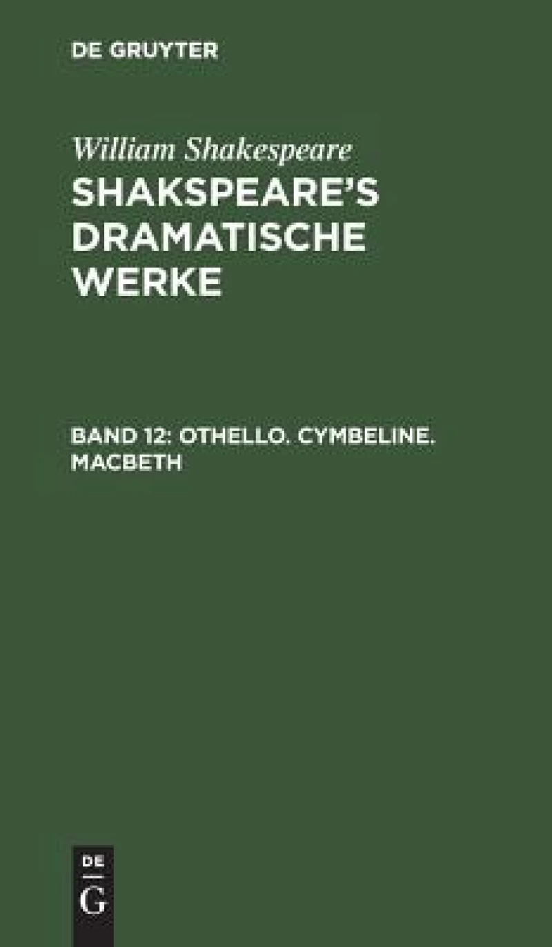 Othello. Cymbeline. Macbeth
