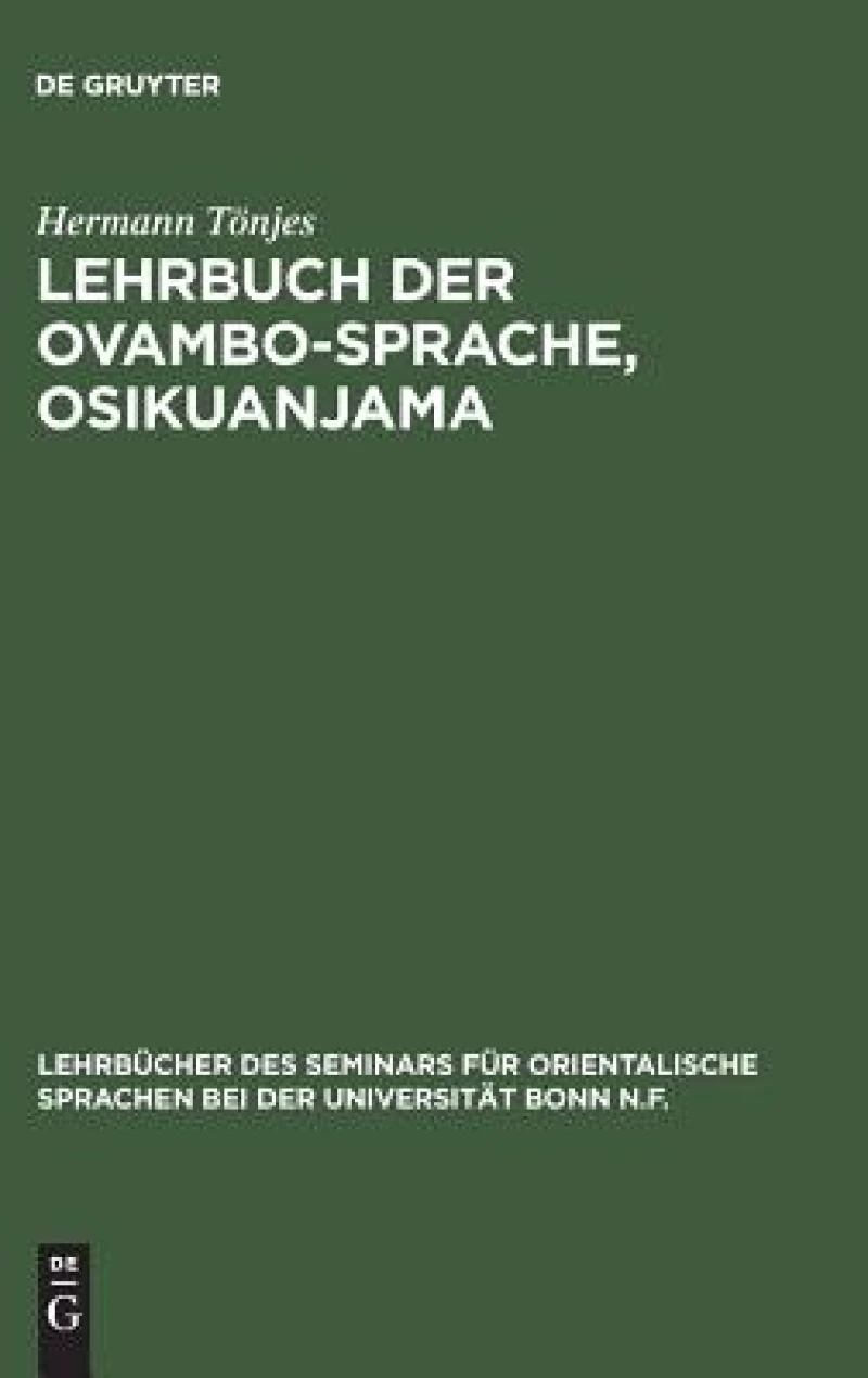 Lehrbuch Der Ovambo-sprache, Osikuanjama