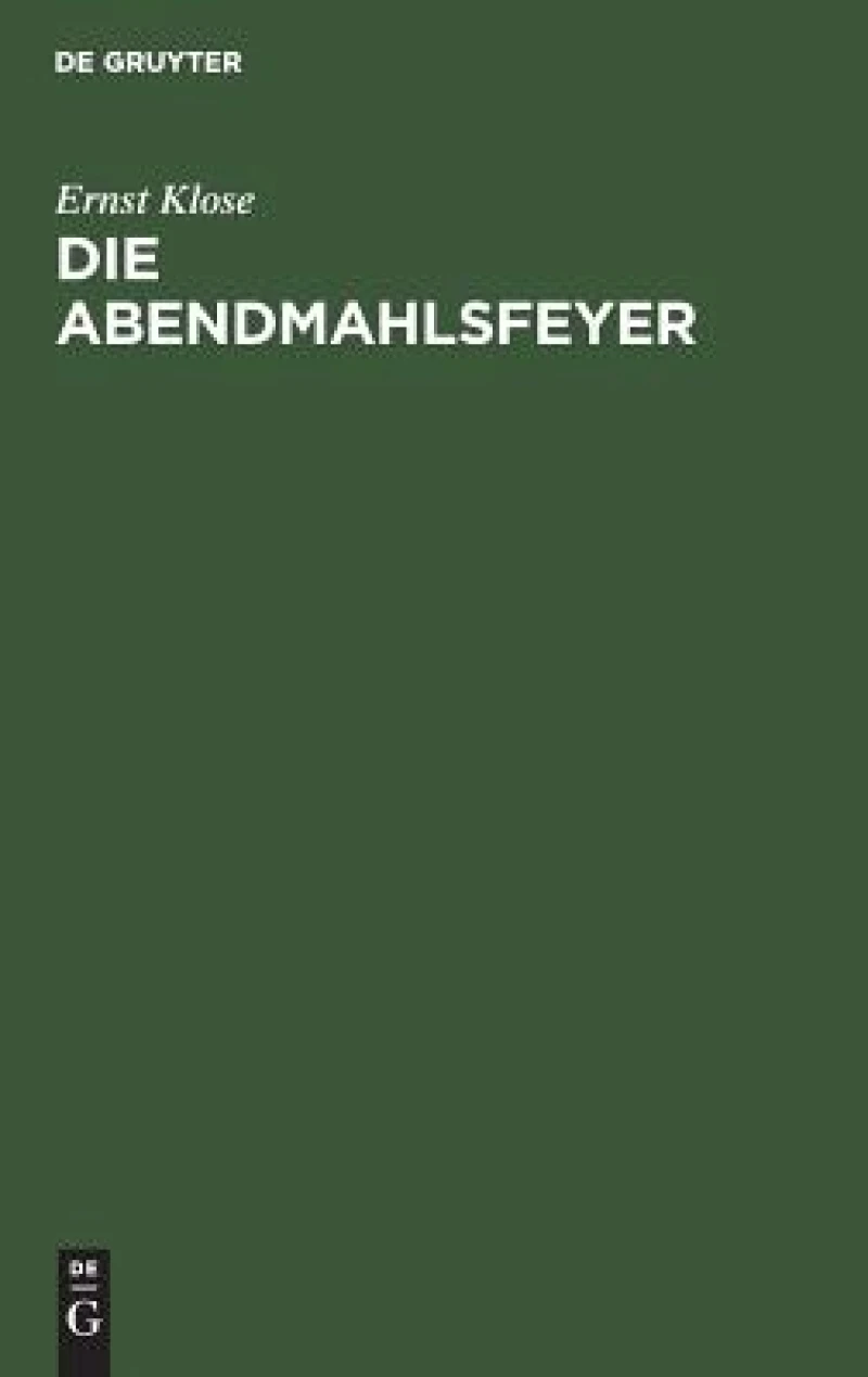 Abendmahlsfeyer