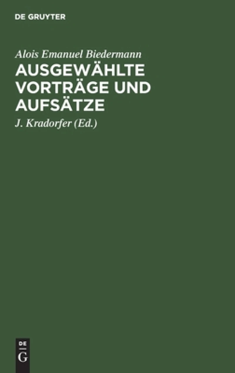 Ausgewählte Vorträge Und Aufsätze
