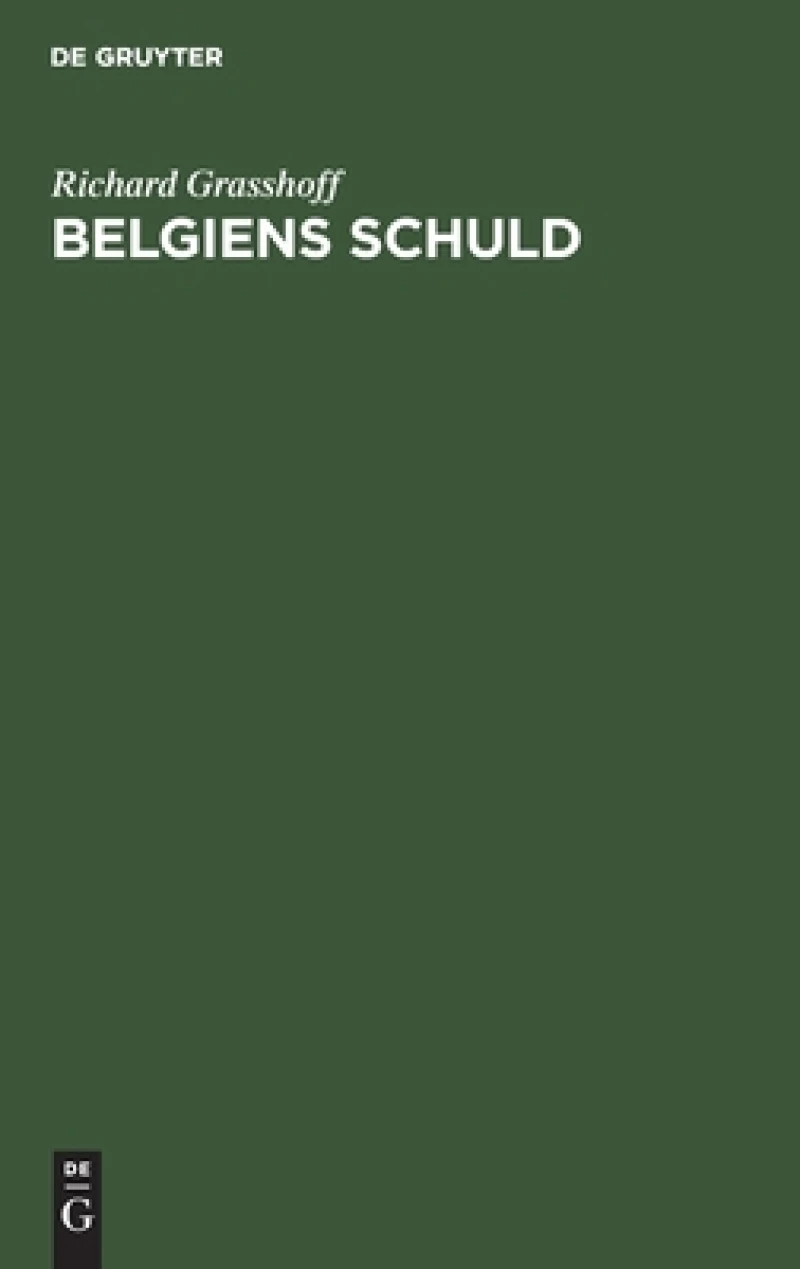 Belgiens Schuld