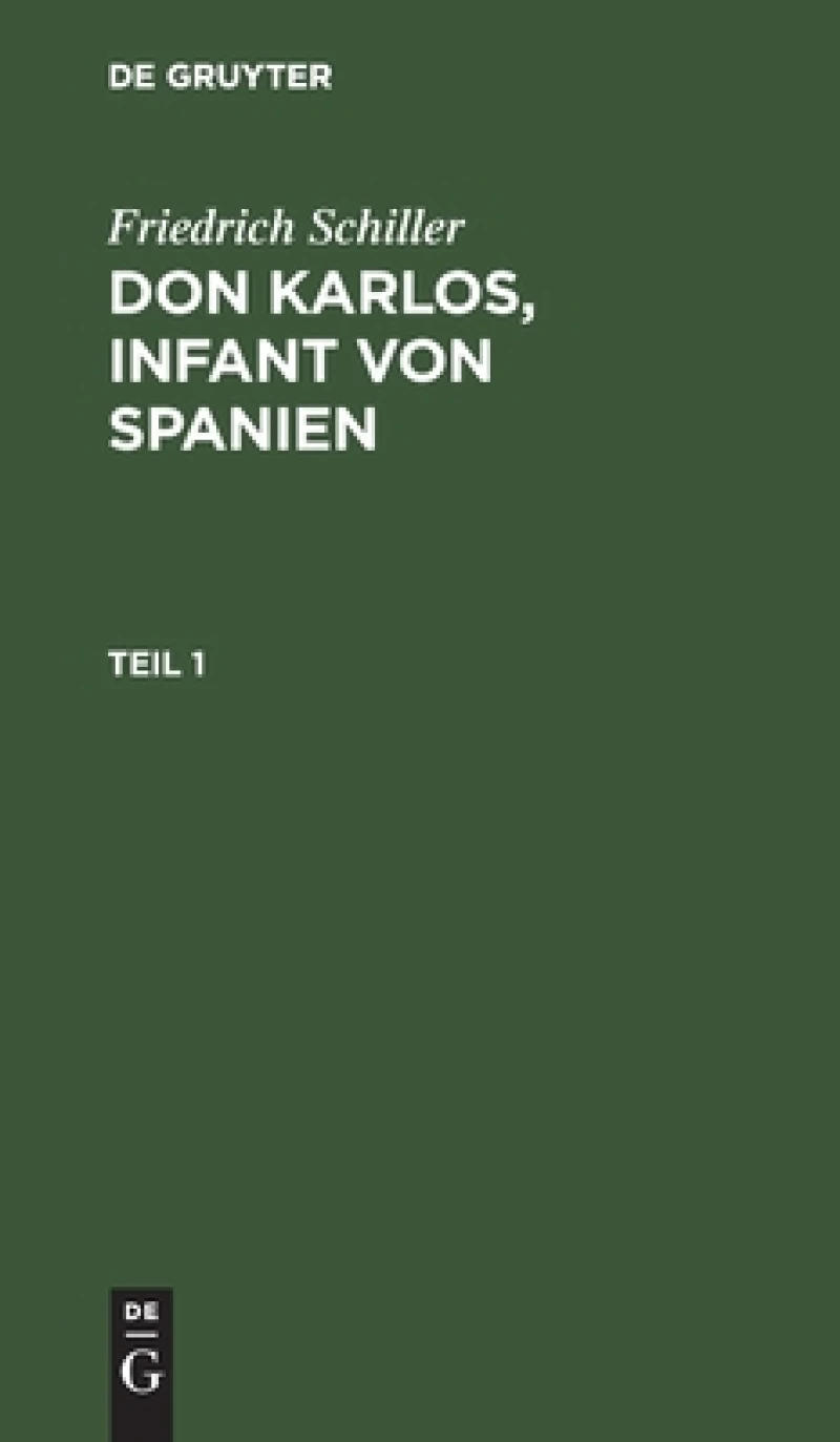 Dom Karlos, Infant von Spanien. Teil 1