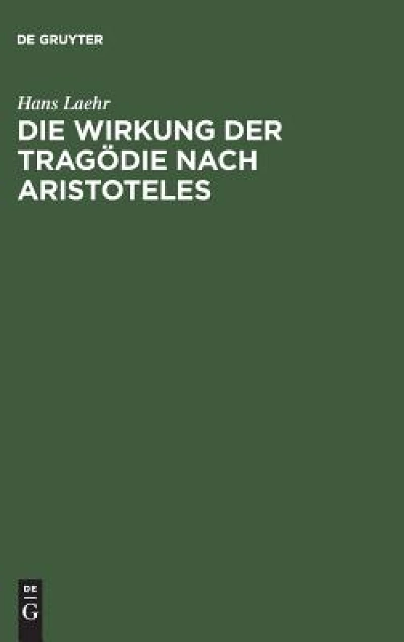 Wirkung der Tragödie nach Aristoteles