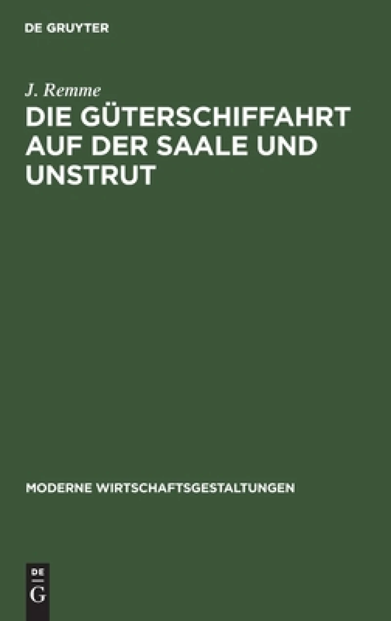 Güterschiffahrt auf der Saale und Unstrut