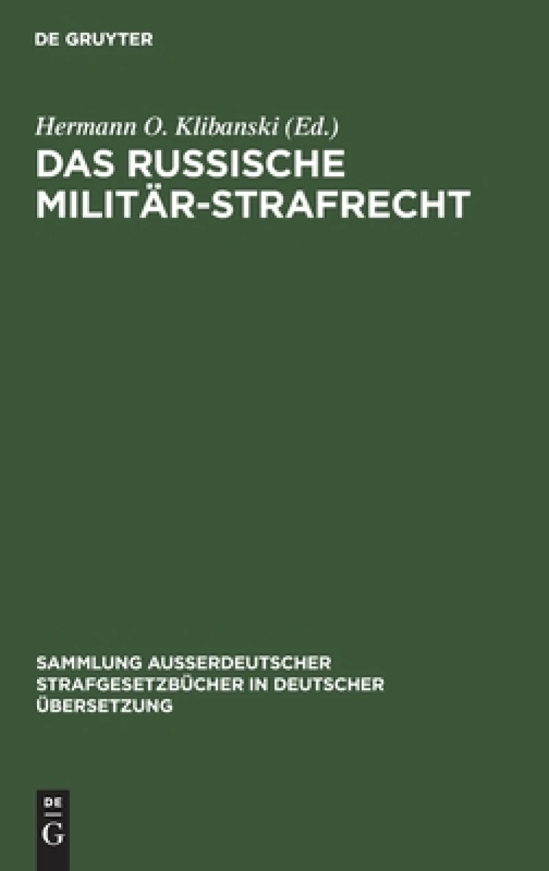 Russische Militär-Strafrecht